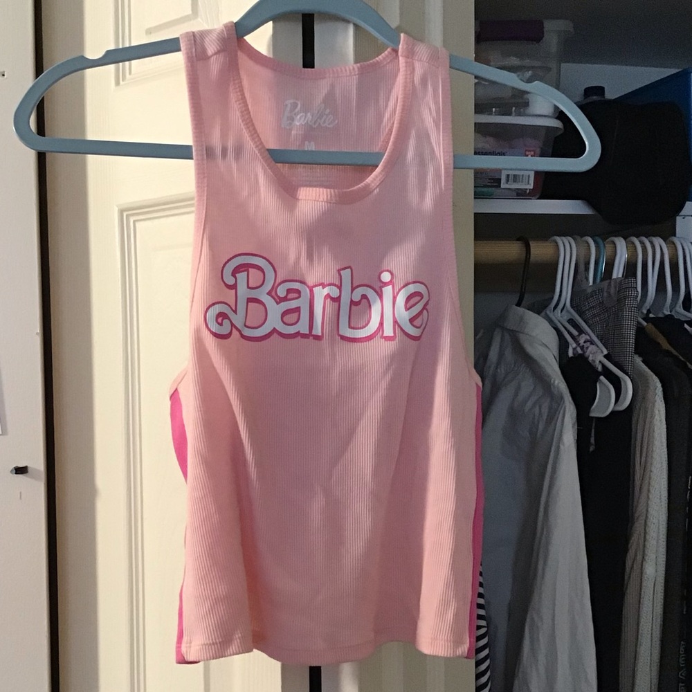 Barbie pink tank